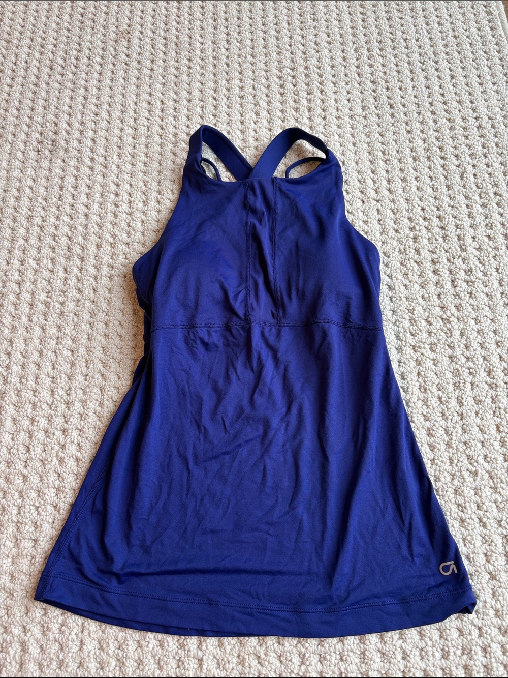 GAP Fit Women’s Athletic Tank Dress in Deep Royal Blue